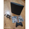 PS3 slim 320GB Console + stand