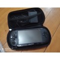PSP Portable console Model E1004 + games