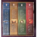 A Song of Ice and Fire, Books 1 - 4 by George R.R. Martin (Paperback)