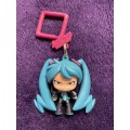 Hatsune Miku Hangers Keychain Figure - - Angry