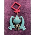 Hatsune Miku Hangers Keychain Figure - - Angry