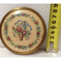 COMPACT Powder `PYGMALION`* NEEDLE POINT TOP made in England