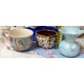 UNUSUALAnimal park Jug*Blue Lustre Vase*Pottery Cup*LOOK atMy*BUYNOW*items* NO WAITING