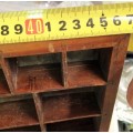 42-Spaces*PRINTER TRAY-OLD WOOD SHOWS WARE!!GREAT COUNTRY HOME DECOR!!L@@K AtmyBUY NOW*NO WAITING