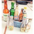 9 miniatures assorted1COKE1PEPSI[all one bid]!GREAT COUNTRY HOME DECOR!L@@Kat MY*BUY NOW*NO WAITING!