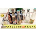 9 miniatures assorted1COKE1PEPSI[all one bid]!GREAT COUNTRY HOME DECOR!L@@Kat MY*BUY NOW*NO WAITING!