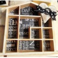 1 MINI PRINTER TRAY-heart with black ribbonHOUSE*GREAT COUNTRY HOME DECOR!things inside not included