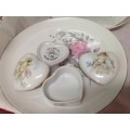 2 CeramicBoxes+lids Jones+Middleton*GREAT COUNTRY HOME DECOR*L@@Ka t my BUY NOW LISTINGS**NO WAITING