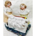 Victorian Girls Ornament fairing Match box TrinketholderLook At All My BUY NOW Listings NO WAITING