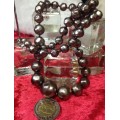 Necklace - MINK  Graduating Pearls Simulated LOOK At My BUY NOW LISTINGS NO WAITING