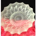SATIN glass Ashtray CandleOrTrinket holder*Look at My BUY NOW*NO WAITING*
