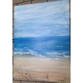 Painting  Oil  *SeaScape *ready to hang 60cm X 40 cm X 2cmCOLLECT ONLY Send your Courier for your co