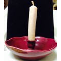 My Lady`s chamber*CANDLE Stick `Deep Bowl Ceramic LOOK At My BUY NOW LISTINGS NO WAITING