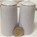 2 Condiment Shakers Salts British Souvenirs LOOK At My BUY NOW Listings NO WAITING