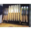 12 mix EPNS  Cutlery + Canteen Wood *Damage LOOK at My BUY NOWitemsNO WAITING