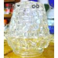 Lamp Shade Glass - 1 BEAUTIFUL ART DECO  PINEAPPLE SPIKES LOOK At My BUY NOW LISTINGS NO WAITING