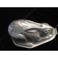 c1931/51Rabbit Jelly Mould has wireStandEasierforLiquid LOOK At All My BUY NOW LISTINGS NO WAITING