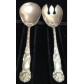 Salad Servers - EPNS Ornate made in Italy in a box LOOK At All My BUY NOW listings NO WAITING