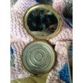 Compact make` IRIS`Orange Rose Mirror catch working LOOK At All My BUY NOW listings NO WAITING