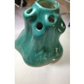 CROWN DUCAL*RARE* Ceramic Flower frog Art Deco England LOOK At All My BUY NOW LISTINGS NO WAITING