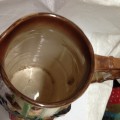 EXQUISITE *ANTIQUE C1939-1950 *BURLEIGH WARE Jug Embossed SALLY IN OUR ALLEY hairline crack inside