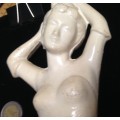 Art Deco Ceramic Lady Figurine LOOK At All My BUY NOW LISTINGS NO WAITING