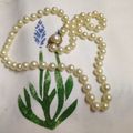 Necklace 1970,s Pearls-faux*GREAT COUNTRY HOME DECOR*L@@KatMyBUY NOW *NO WATIING