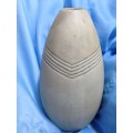 1 Ovoid Small pottery Vase smooth very tactile Beautiful +1 small Wade vase