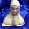 2  Madonna Icon figurine ceramic 1 full figure 1 Bust LOOK At My BUY NOW LISTINGS NO WAITING