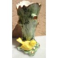 Vase ceramic` UCAGO `Gilt lustre Bird figurine* LOOK At All My BUY NOW listings NO WAITING