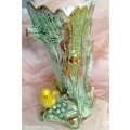 Vase ceramic` UCAGO `Gilt lustre Bird figurine* LOOK At All My BUY NOW listings NO WAITING