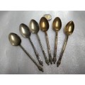 Apostle Tea Spoons*6 EPNS mix makes + plate LOOK At My BUY NOW LISTINGS NO WAITING
