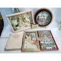 5 mix FRAMES+1Book*PICTURES of religious themes + small booksL@@KatMy BUY NOW items NO WAITING