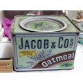 TIN JACOBS Oatmeal biscuits tin