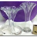 *Lavorionerione *RARE Art Glass Flower*1 VASE*Hand blown*LOOK At my BUY NOW LISTINGS*NO WAITING