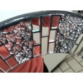EXQUISITE Decorative Mosaic Mirror middle + top hole to hang LOOK at My BUY NOW Listings*No WAITING