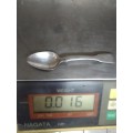 16grams STERLING SILVER Tea Spoon DUBLIN 1824 Hallmarked LOOK At My BUY NOW listings NO WAITING