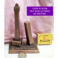 Ornament Copperish Souvenir Light House Cairo`s?  LOOK At All My BUY NOW LISTINGS NO WAITING
