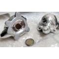 Turtles X2 -  Oriental good luck symbols Ceramic silver coating loss