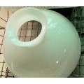 EXCEPTIONAL!!Oil Lampshade Vintage White   LOOK At My BUY NOW LISTINGS NO WAITING
