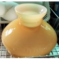 larger heavy Oil Lampshade shade Vintage white casedOrange LOOK At My BUY NOW LISTINGS NO WAITING