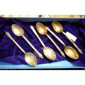 Apostle Tea Spoons*6 EPNS mix makes + plate LOOK At My BUY NOW LISTINGS NO WAITING