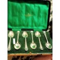 Boxed!!!LOVELY!!! EPNS 6 Tea spoon Handle beading edgeLook at My BUY NOW listings NO WAITING