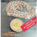Vintage*HALLMARK 925 SILVER CHAIN 17grams+STG BROOCH 2grams READ LOOK At My BUY NOW ITEMS NO WAITING