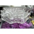 Vintage pressed glass serving dishes mix style Glass dish LOOK At All My BUY NOW LISTINGS NO WAITING