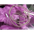 Choker - 925 stamped on ring SILVER CHAIN*NOTE Small Heart *NO stamp LOOK At My BUY NOW *NO WAITING