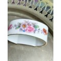 1 ROYAL CROWN DERBY Serviette Ring -Ceramic floral pattern