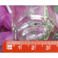 Bottles Glass Beveled-3 Vanity Dressing table decor  *Metal lids LOOK at My BUY NOW items NO WAITING