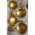 TEA CADDY Scoops - 4 Brass*Chaucer *JennyJones*Victory* Tea Pot LOOK At My BUY NOW items NO WAITING
