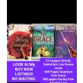 3 Books USED Strictly Seduction*Quantum*Facing Fear*LOOK At My BUY NOW items NO WAITING